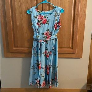 Vintage inspired fit and flare dress